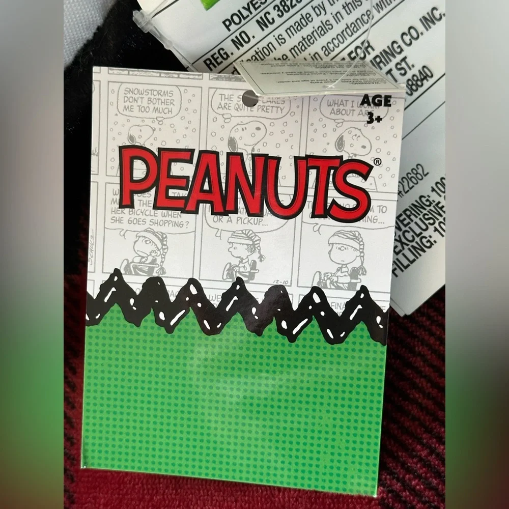 🎄Peanuts Festive Christmas Decorative Pillow, NWT
